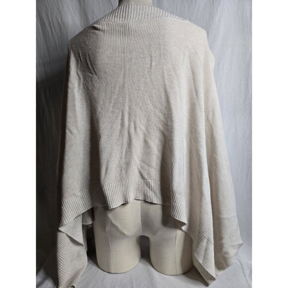 Lululemon Forward Flow Poncho White Opal One Size Viscose, Tencel, Cashmere - Picture 8 of 9